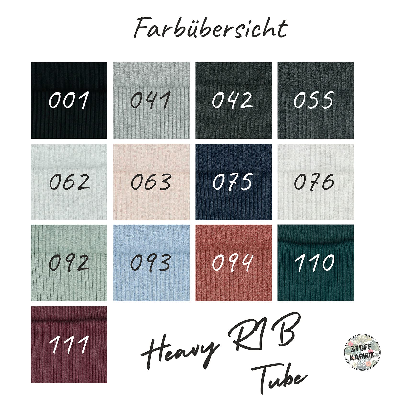 Strick-Bündchen Stoff 8x9 Cm – Rippenbündchen Zum Nähen Für Ärmel & Hosenbeine