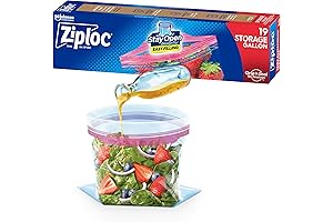 Gallon Food Storage Bags: Keep Food Fresh and Organized