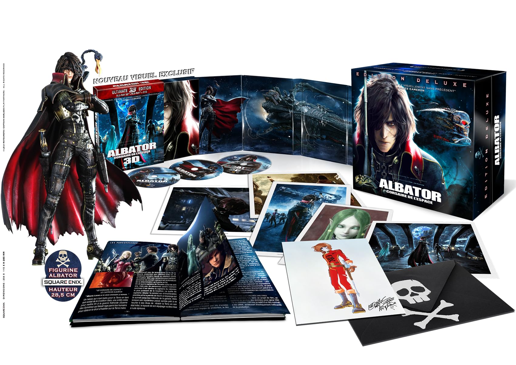 ALBATOR COFFRET DELUXE COLLECTOR RARE / OFFRE EXCLUSIVE [Figurine & Goodies