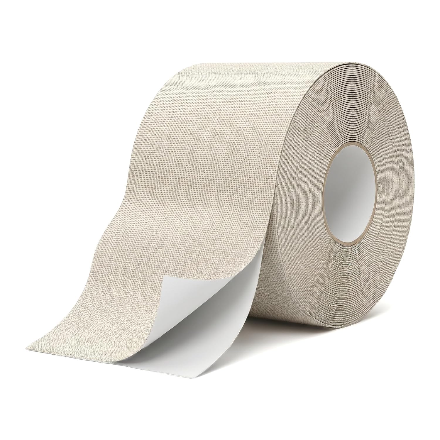 Fabric Repair Tape, Self Adhesive Linen Patch, Strong Sticky Material, 3x79 Inch Size, for Couch, Sofa, Furniture, Upholstery, Chair, Car Seat, Easy to Use, Great Fix