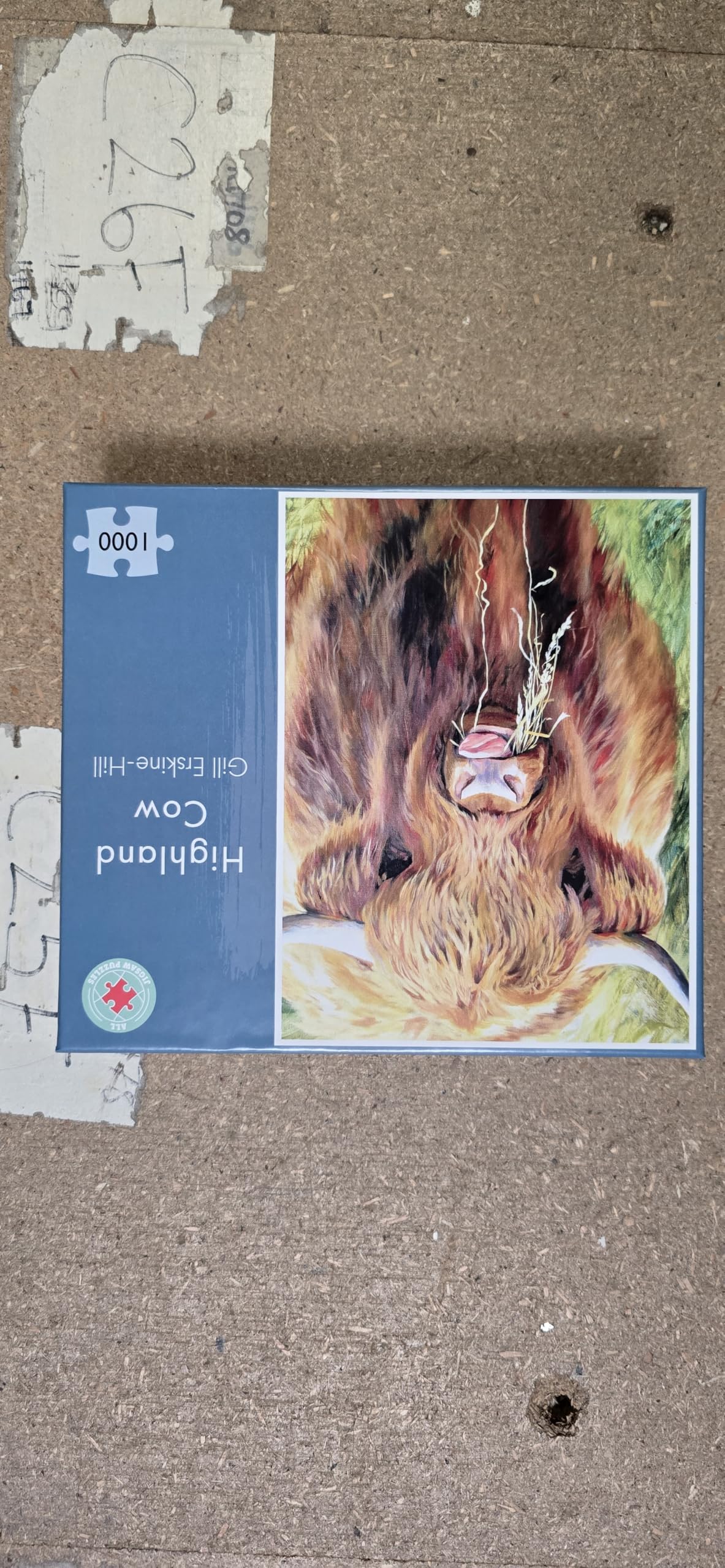 1000-Teile Puzzle „Highland-Kuh“ Von Gill Erskine-Hill – Anspruchsvolles, Nachhaltiges Puzzle Für Erwachsene & Teens