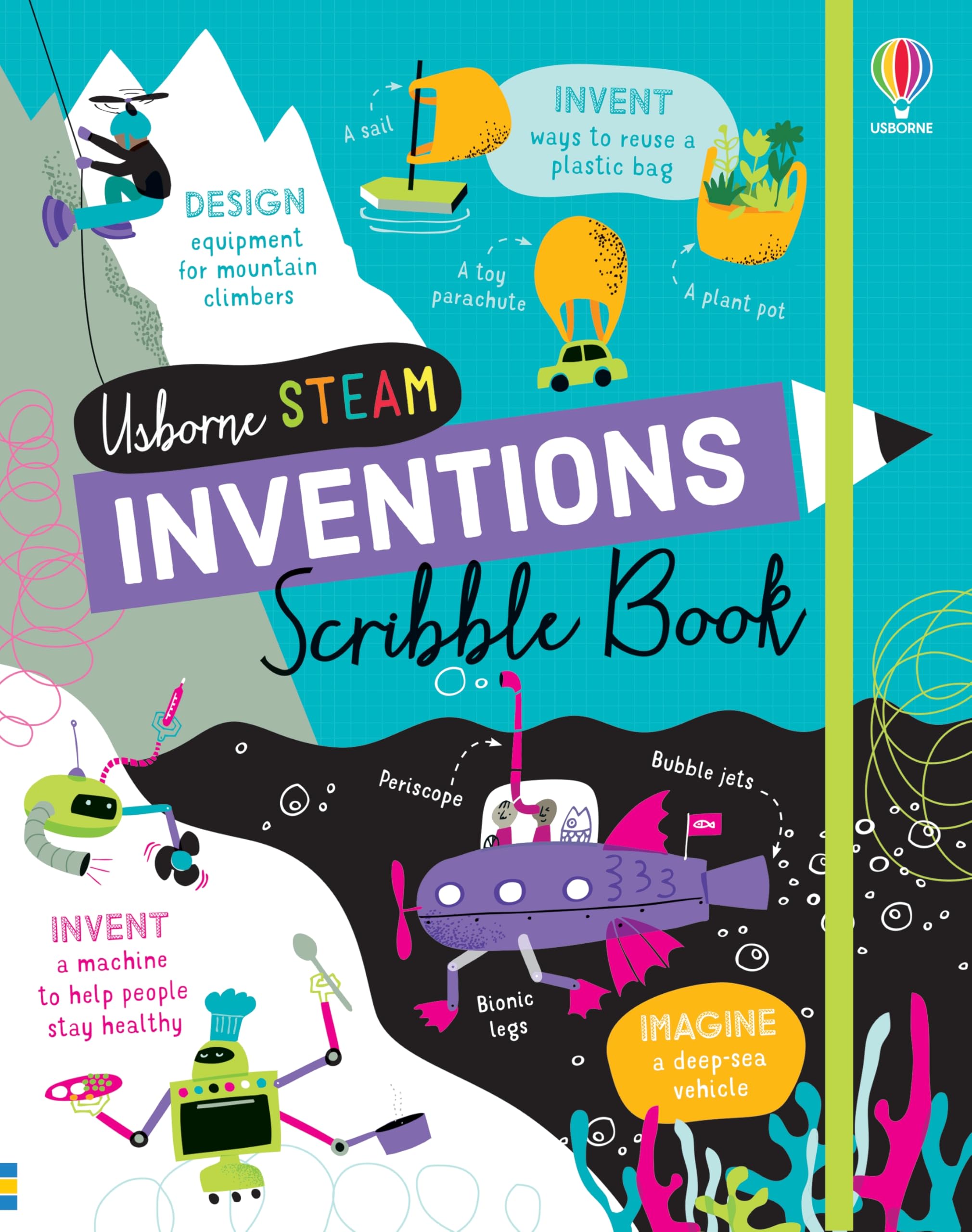 Inventions Scribble Book (STEAM Scribble Books)
