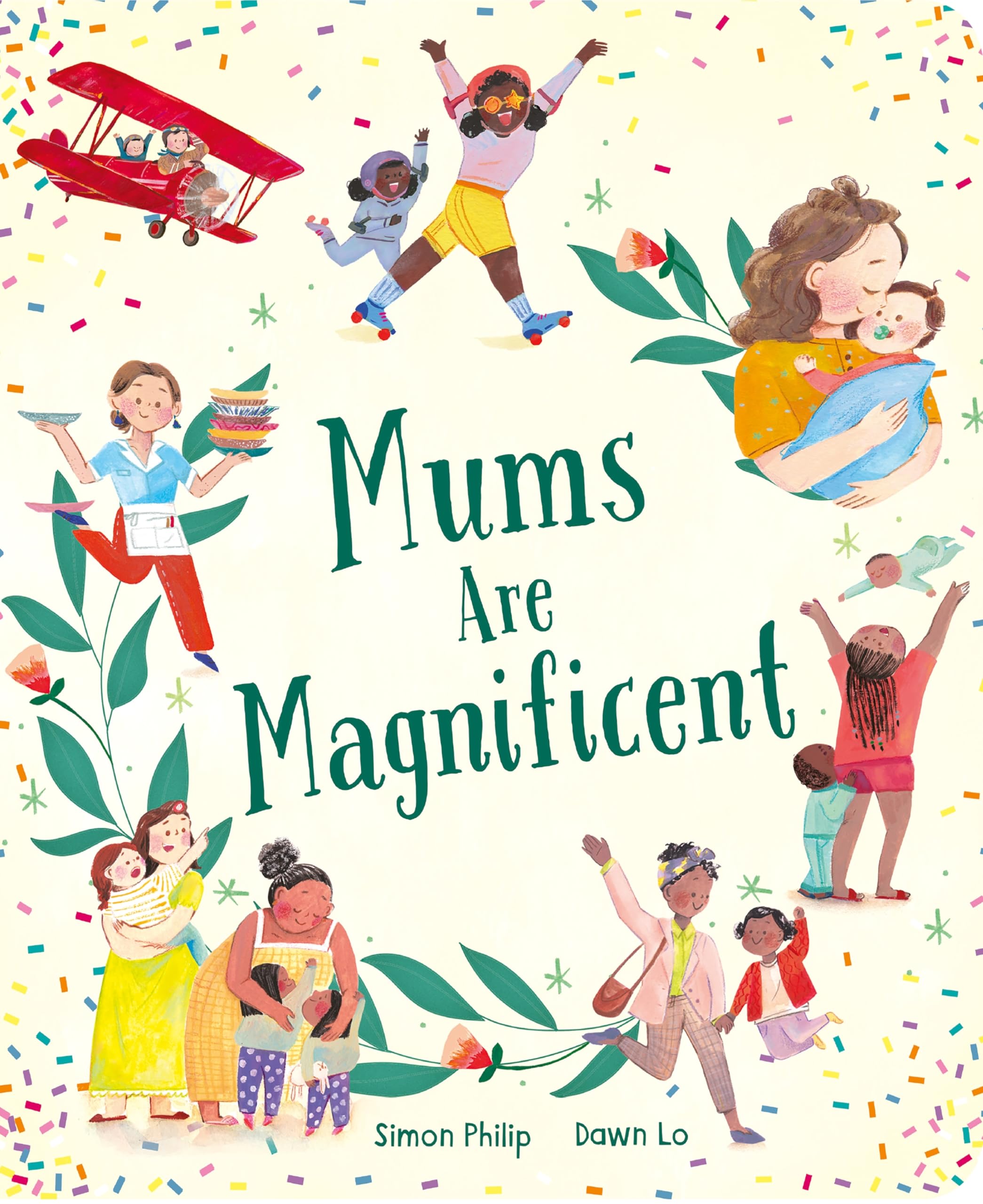 Simon Philip Unisex Multicolor Mums Are Magnificent Board Book Book