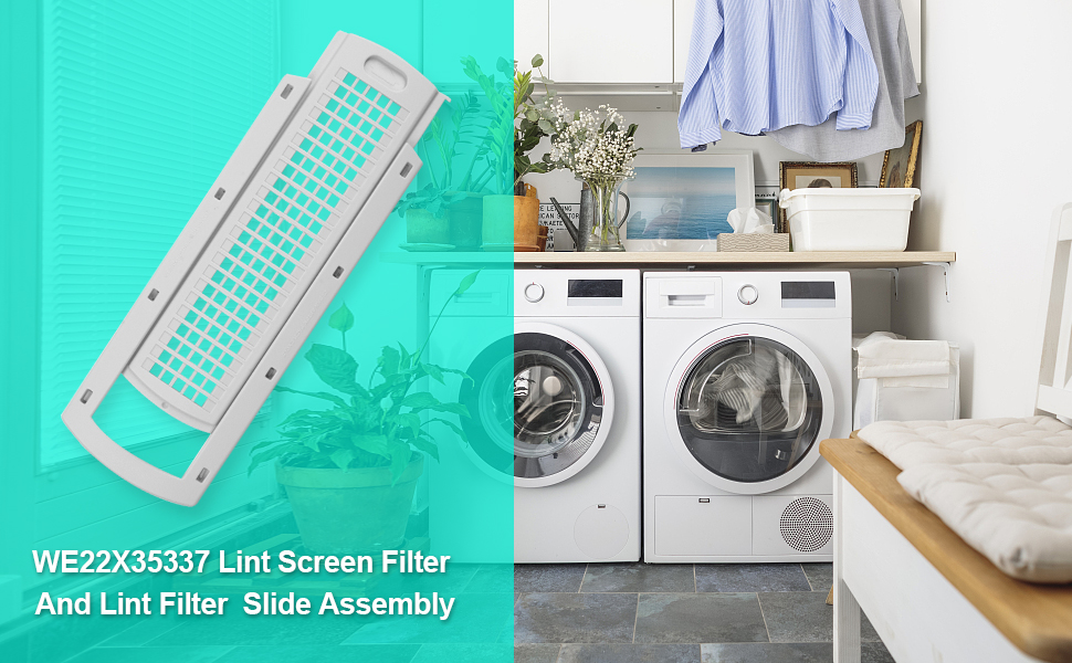 Amazon.com: New WE22X35337 Washer Dryer Lint Screen Cover Grid