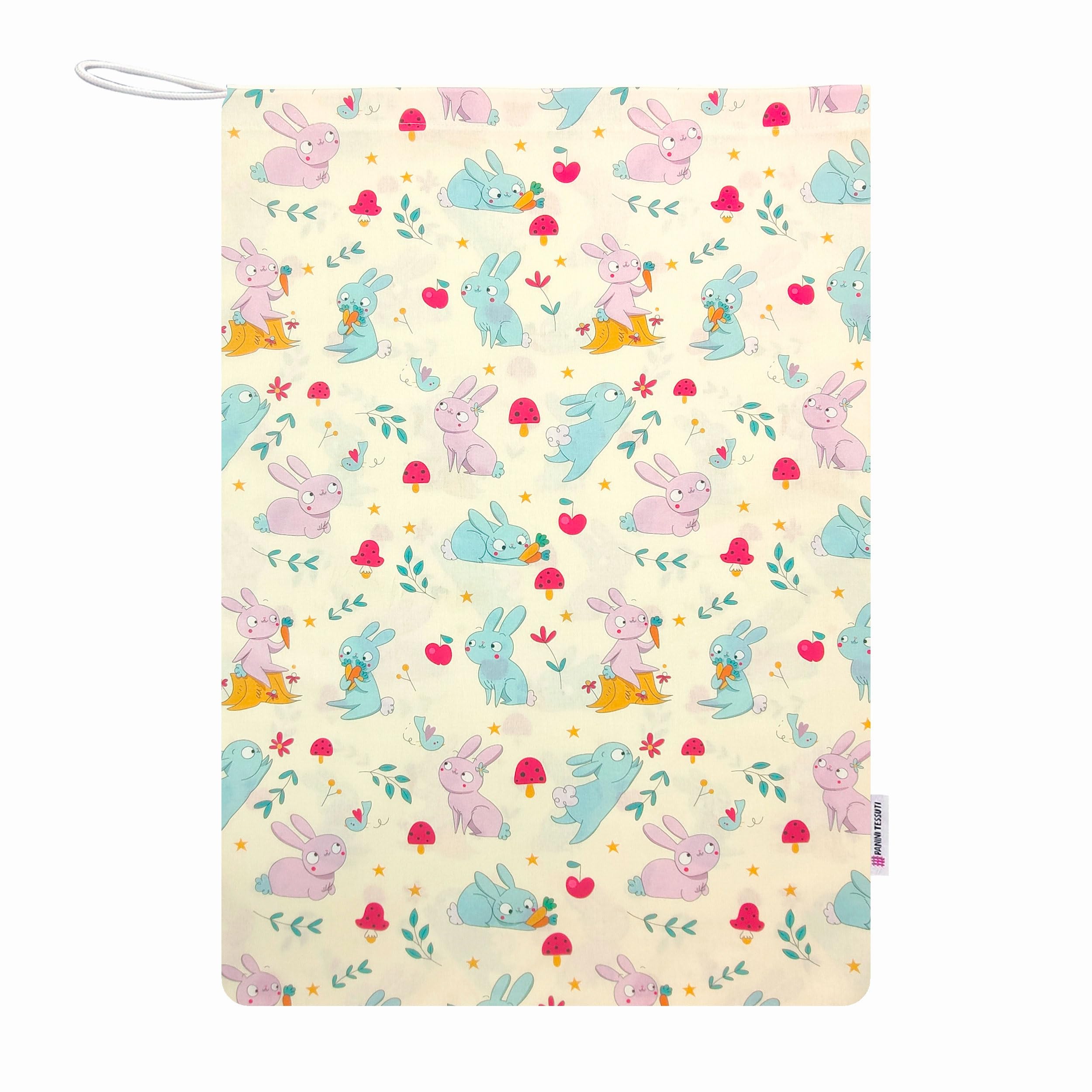 Sac Pochon Personnalisable Pour Crèche Ou Maternelle Liberty Theo Blue Dust