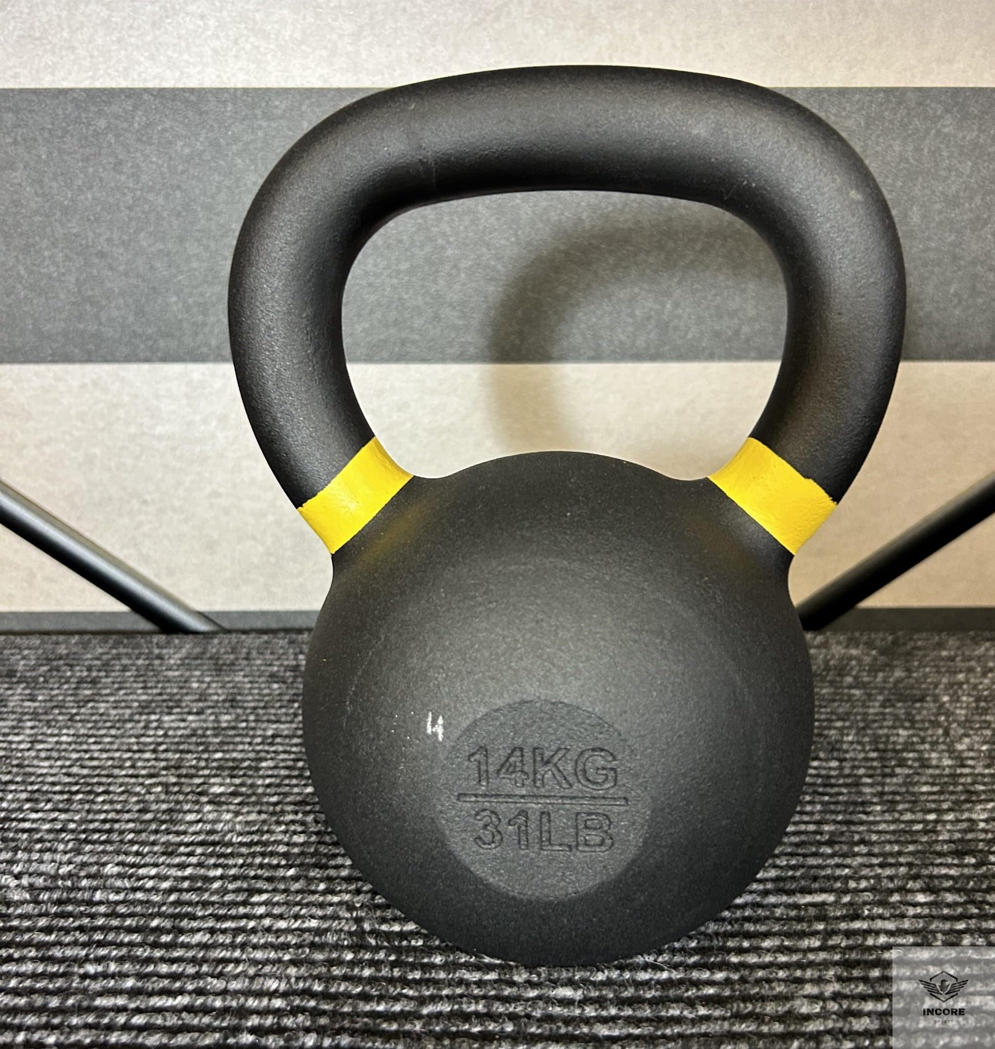 Pesa rusa de hierro fundido Hardstyle Incore Sports 14 kg
