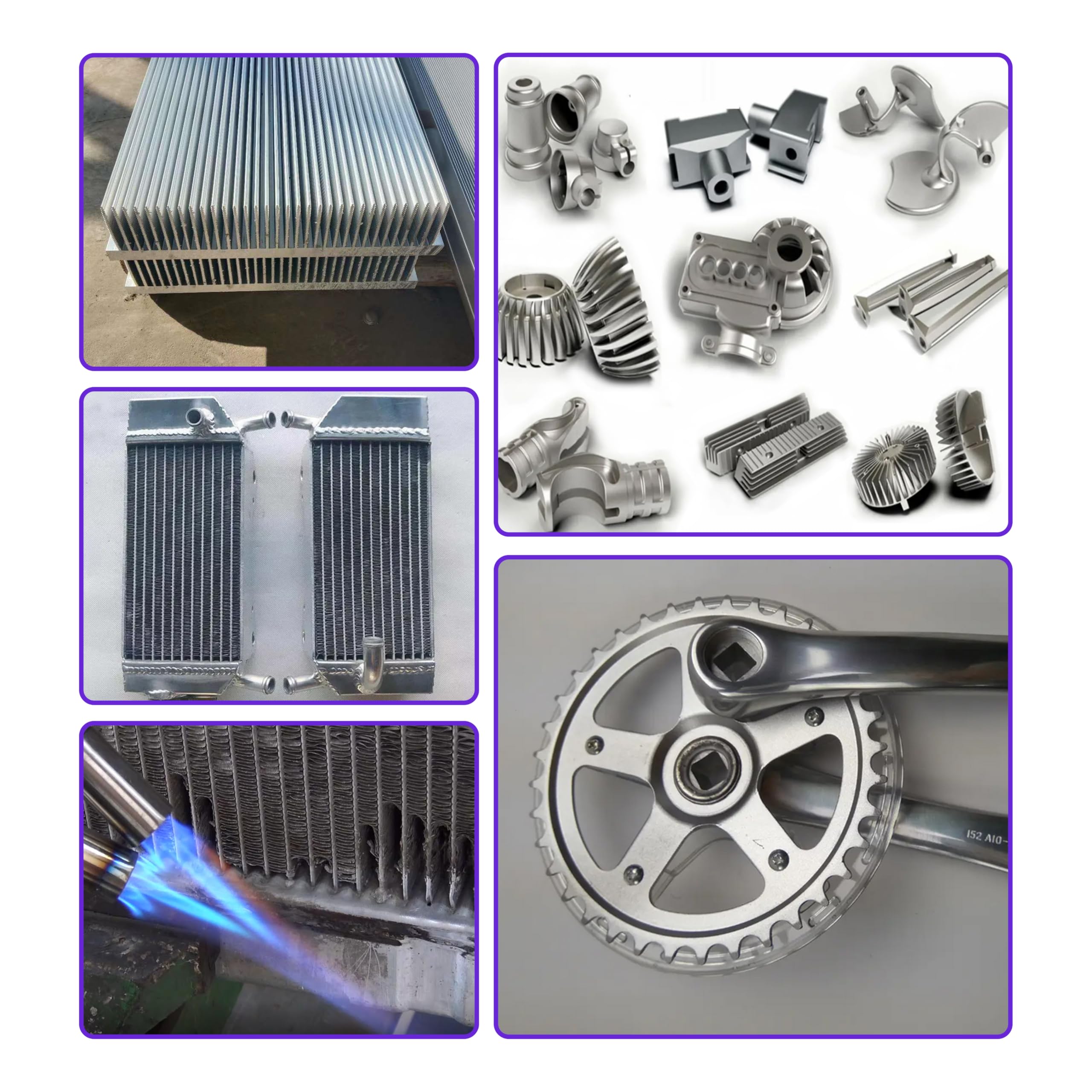 20 varillas de soldadura de aluminio de 1/16 x 13 pulgadas, reparación de aluminio, varillas de soldadura de aluminio para antorcha de propano (20)
