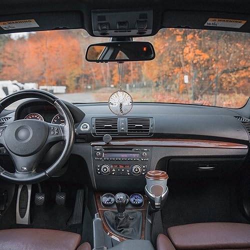 Miniatura 2 de rockcloud Adorno colgante hecho a mano del árbol de la vida, piedras curativas de reiki, para colgar en la pared, para el hogar, oficina, decoración