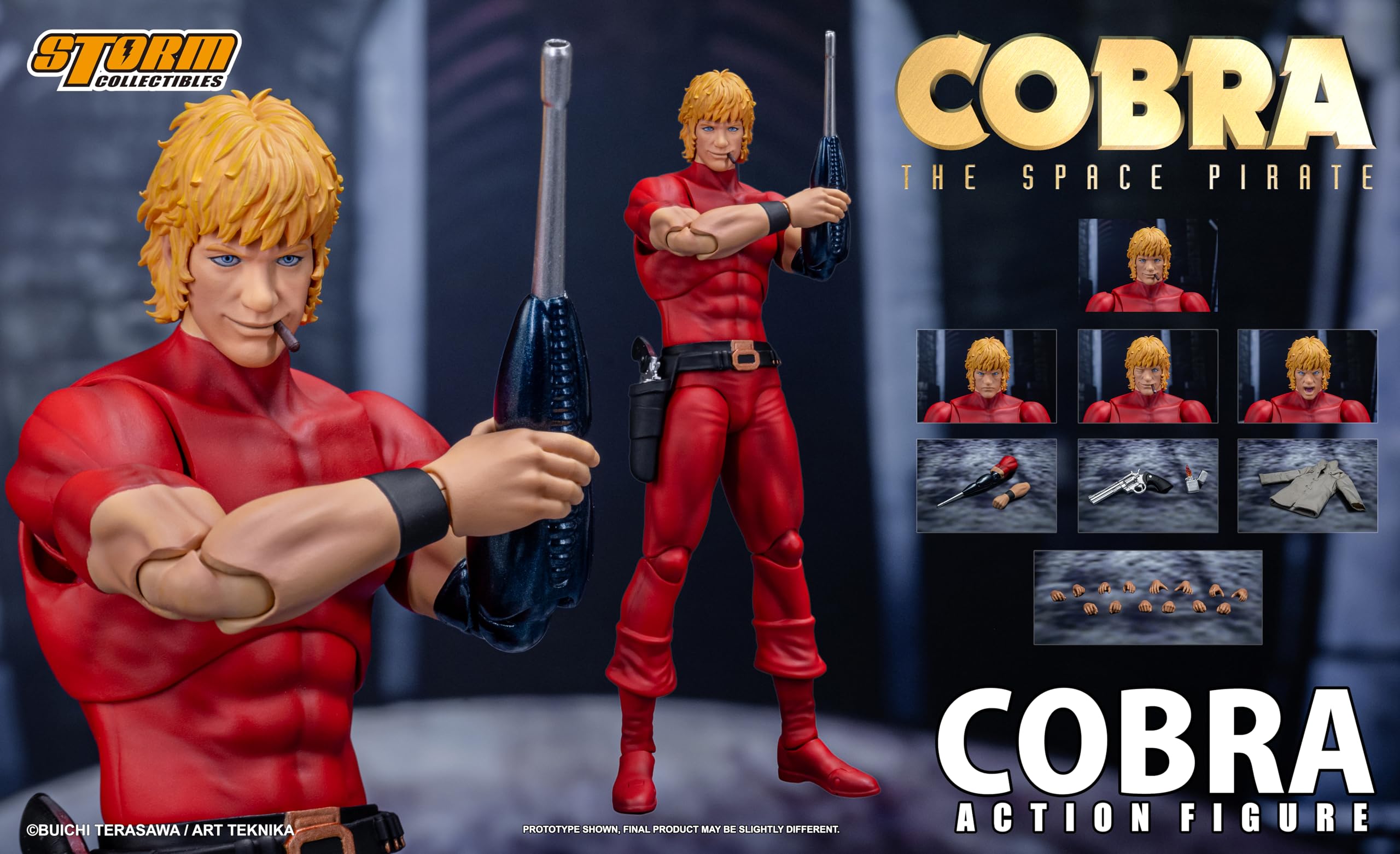 Amazon | COBRA THE SPACE PIRATE アクションフィギュア コブラ