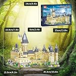 3000+PCS Micro Mini Hog Magic Castle Building Blocks Toys set with tweezers | Creative Ideals HC Tower Building Bricks Set,High difficulty, long assembly time,incompatible,Present for 14+ Kids or Adults