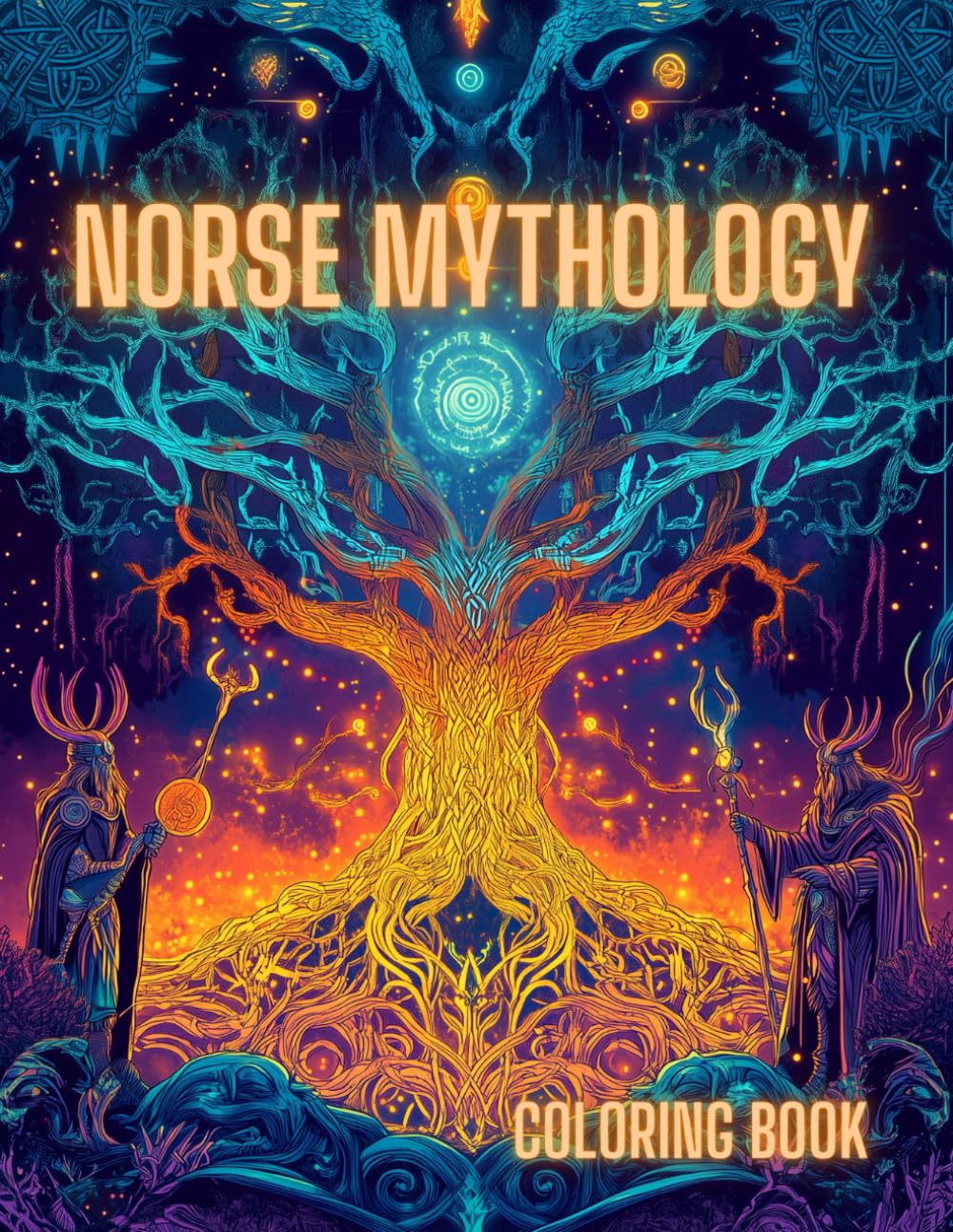 NORSE MYTHOLOGY COLORING BOOK: VIKING COLORING BOOK