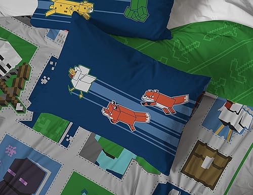 Vista 193 de Disney Wish - Juego de edredón tamaño matrimonial, juego de cama de 7 piezas, incluye juego de sábanas y fundas de almohada, ropa de cama súper