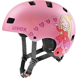 Cascos De Patinaje Para Niñas Uvex Kid 3 CC Casco Infantil para Bicicleta, Unisex niños