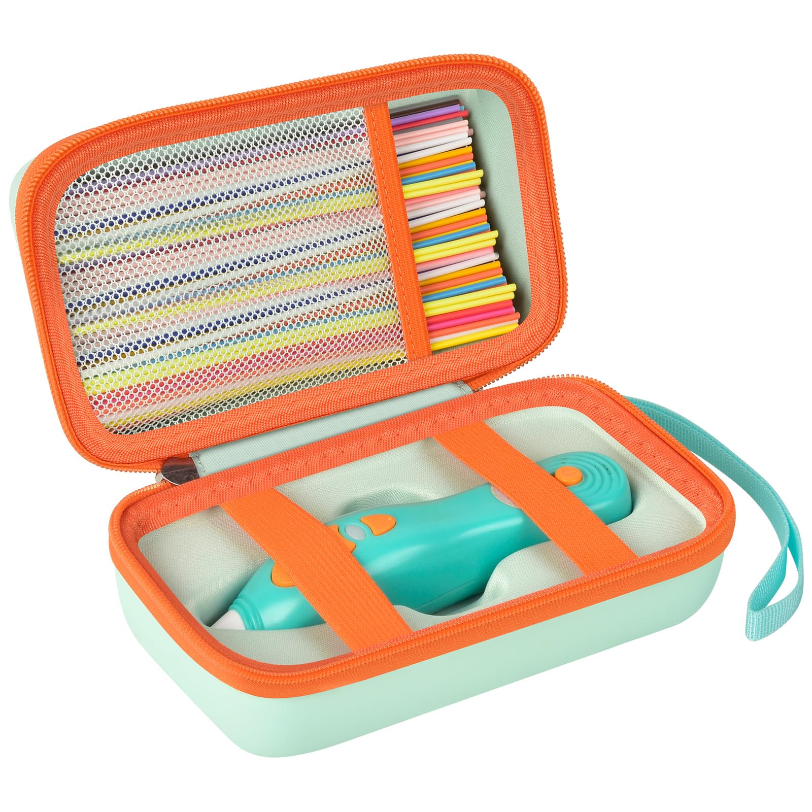 ANKHOH 3D Pen for Kids Case, for 3Doodler Start+ Essentials, Mint Green