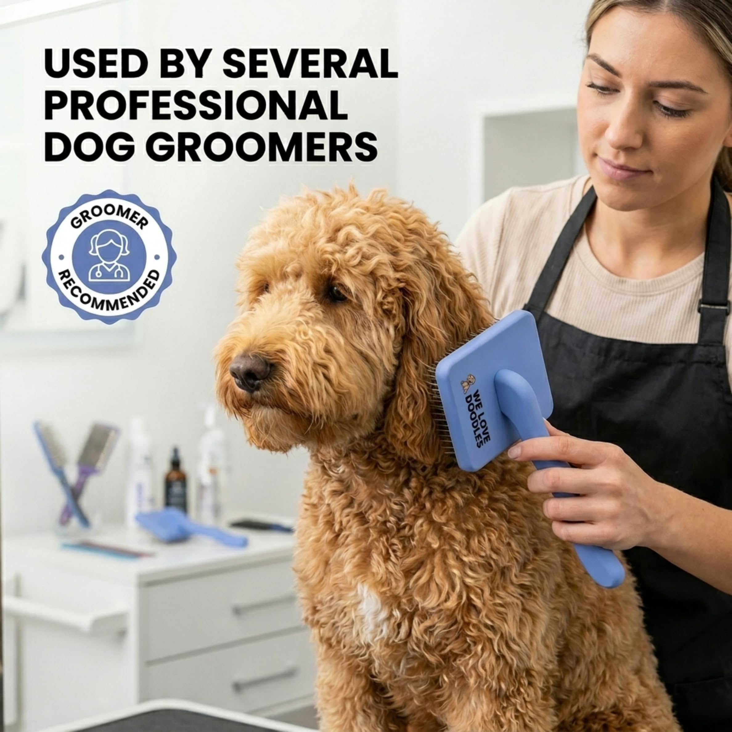 Amazon.co.jp: スリッカーブラシ 犬用 ペットグルーミングブラシ