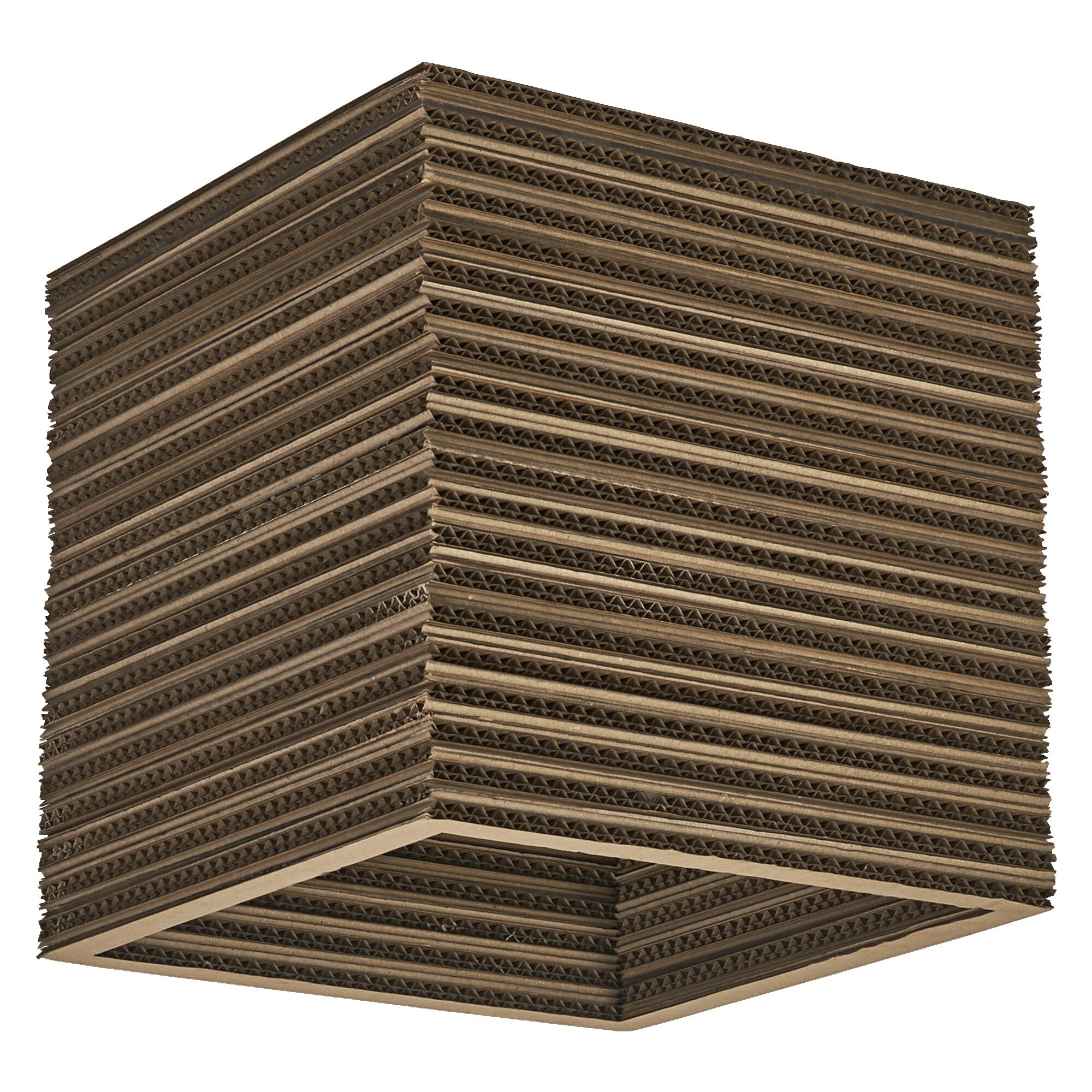 LEDVANCE Deckenleuchte Aus Recyceltem Karton – 400 Mm, E27, Braun – Nachhaltig & Einfach Montierbar
