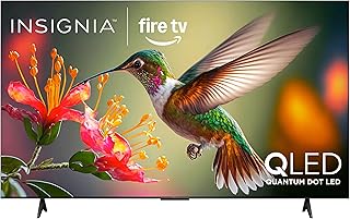 INSIGNIA 75-inch Class QF Series LED 4K UHD QLED Smart Fire TV with Alexa Voice Remote (NS75-UQFL26)
