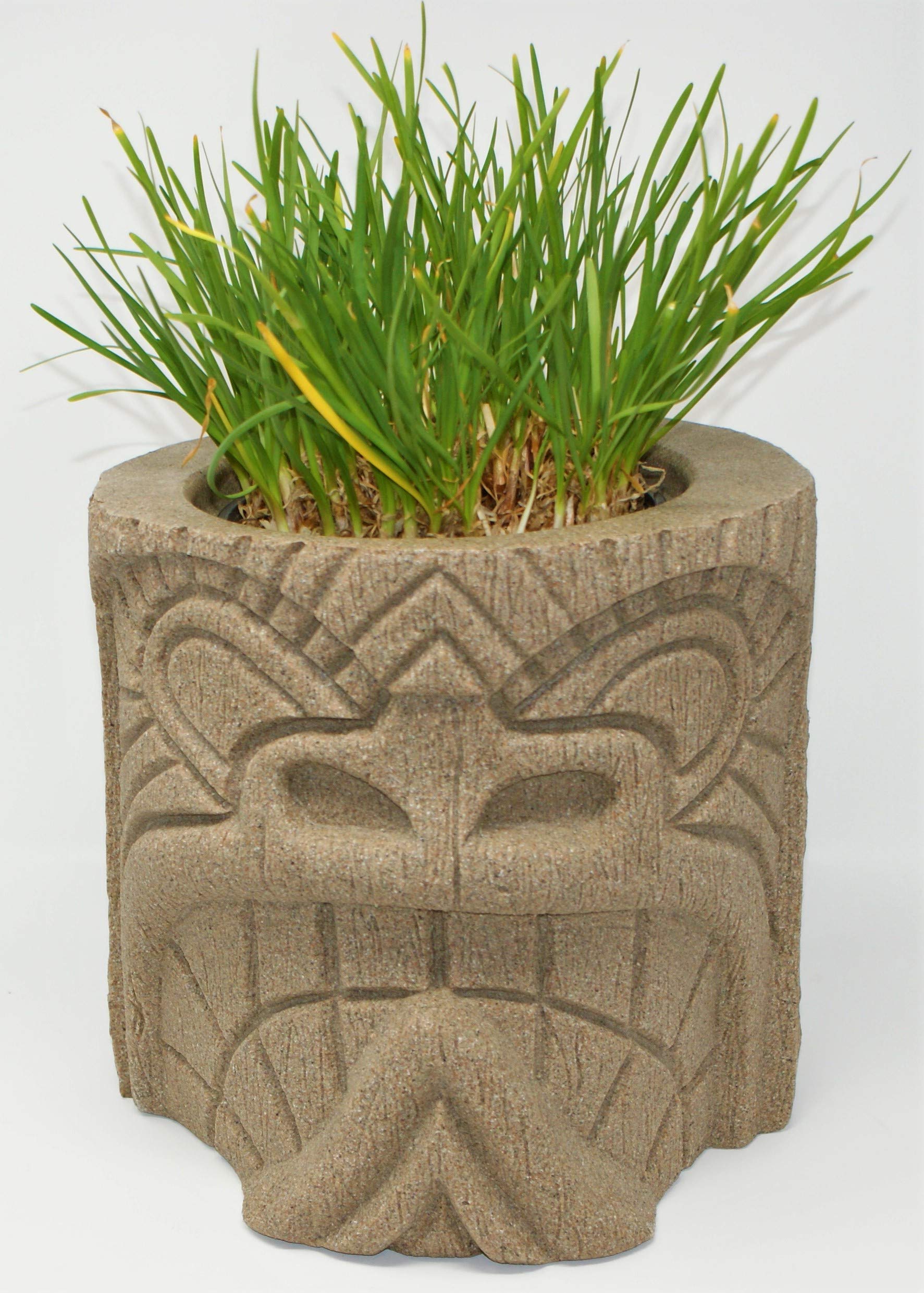 Soul Tiki Planter (Sand Stone)