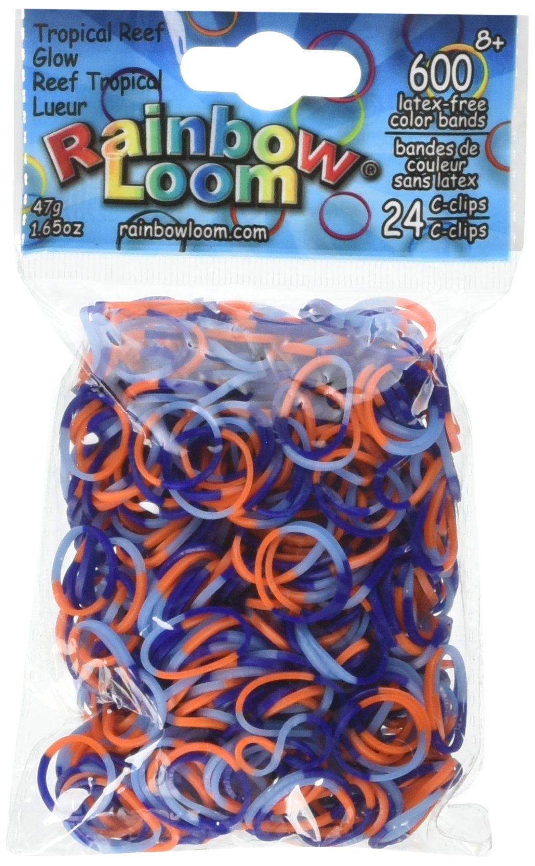 Buy Rainbow Loom Glow in The Dark Collection Tropical Reef Rubber