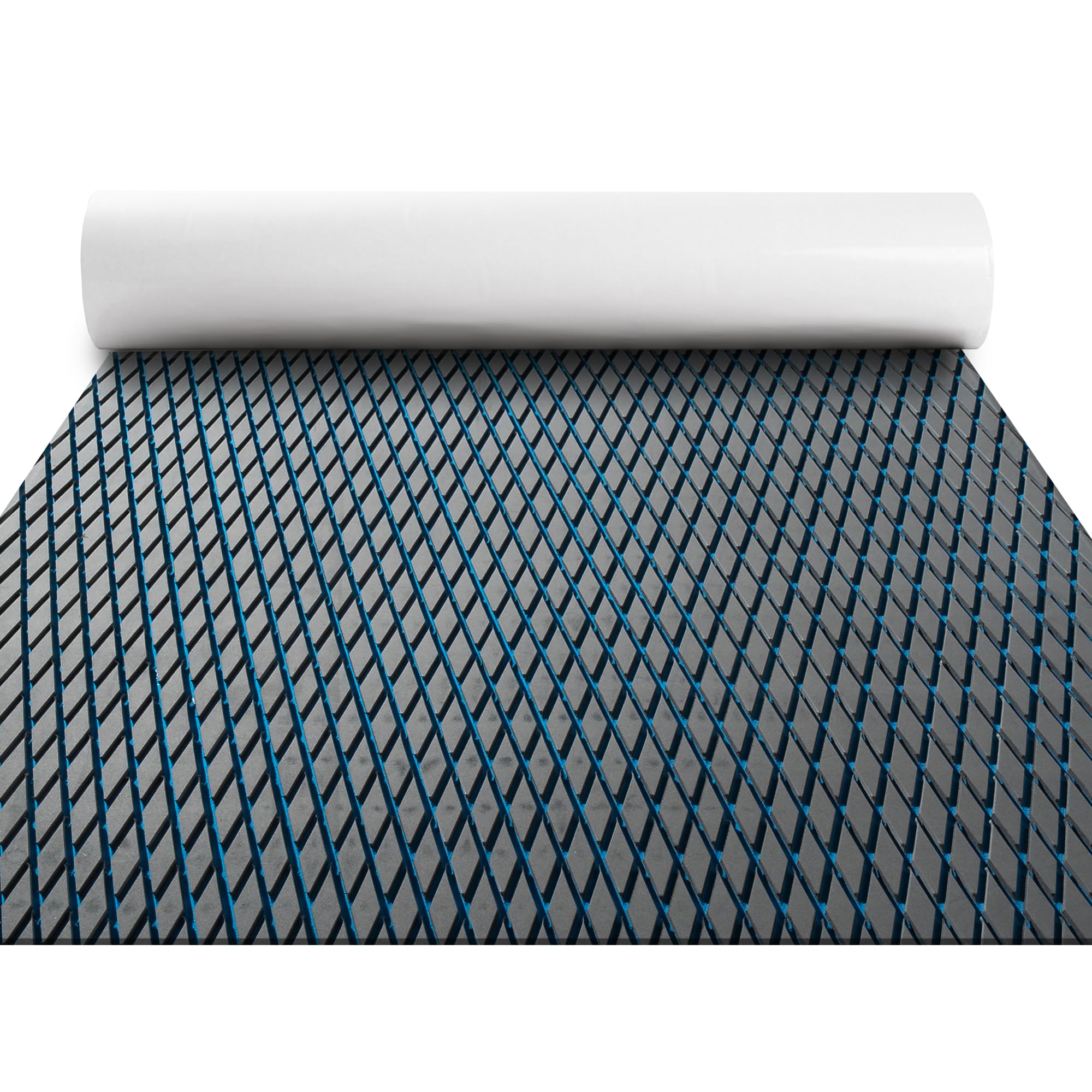FOCEAN Boat Flooring - EVA Foam Boat Decking - Marine Mat Marine Flooring Sheet Self-Adhesive Boat Carpet, for Motorboat RV Yacht Kayak Surfboard 94.5"x 47.2"/23.6"/15.7"
