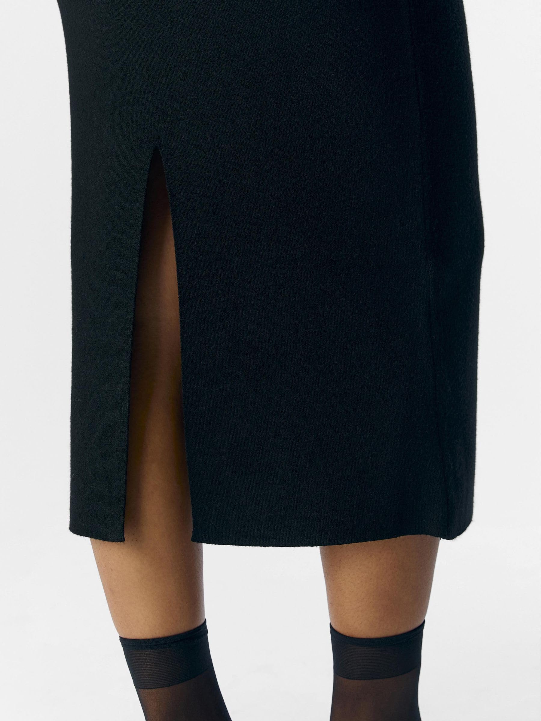 Object Objreynard HW Knit Skirt Noos Falda de Punto Mujer (Pack de 1)