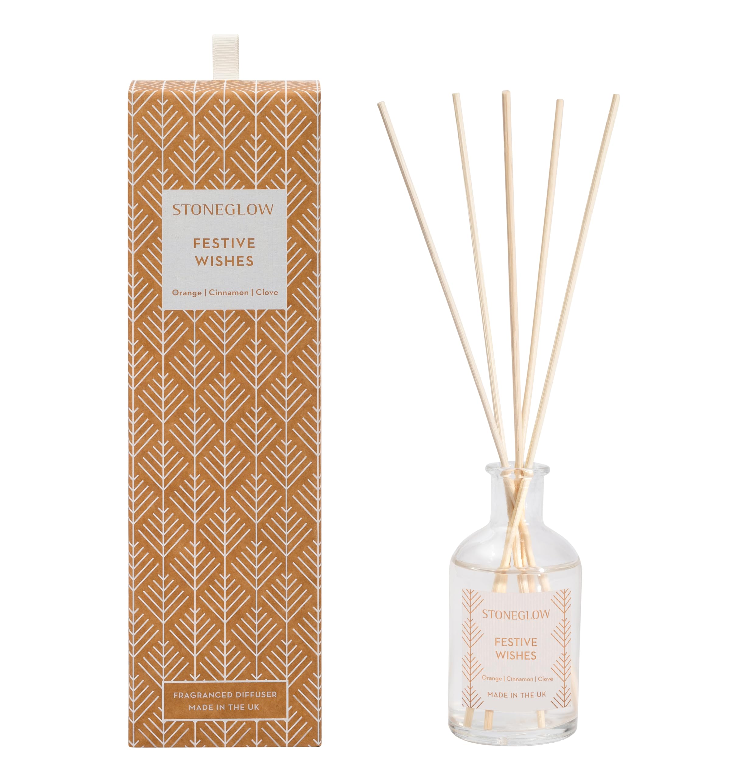 Seasonal - Festive Wishes (Orange, Cinnamon & Clove) - Reed Diffuser 100ml