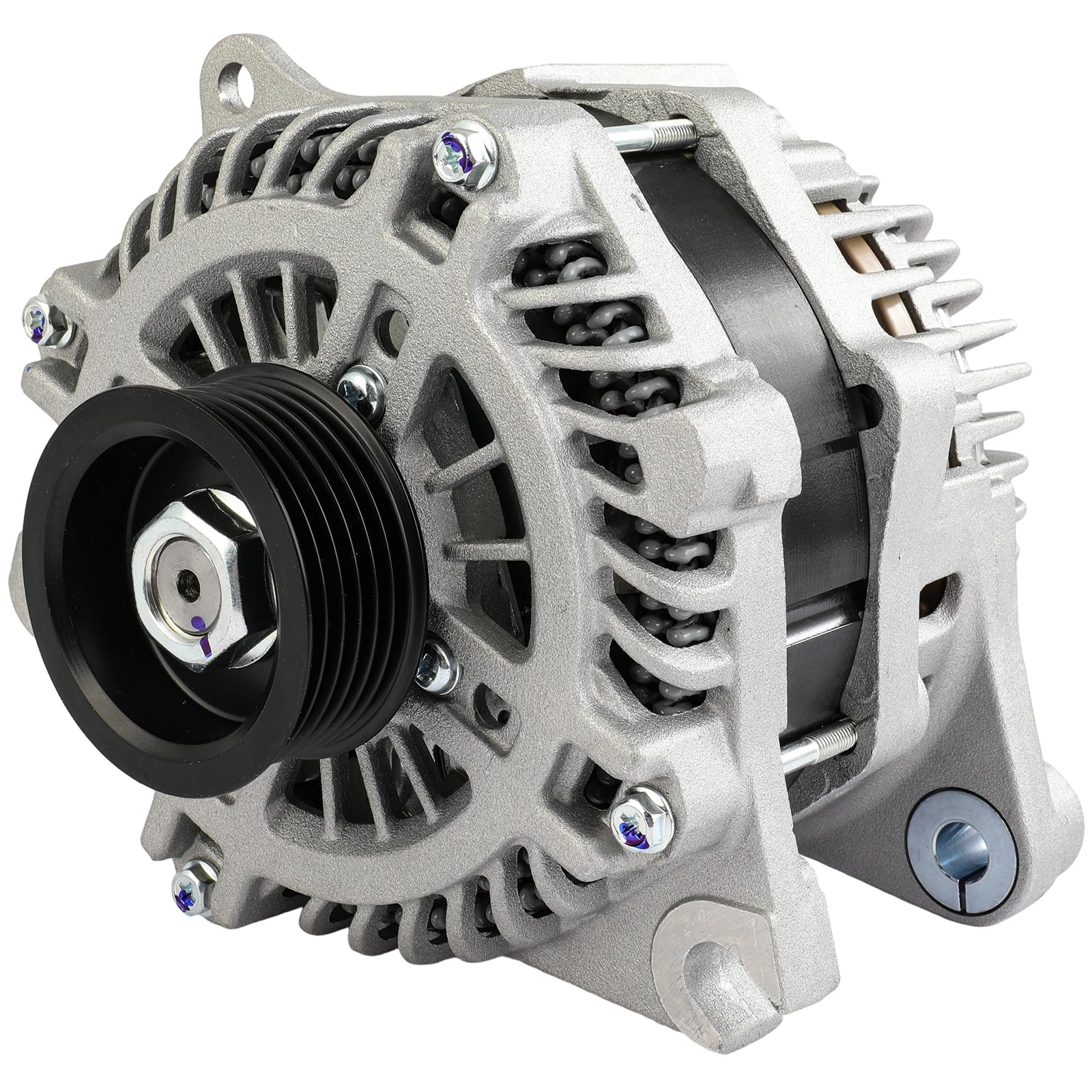 SCITOO Alternator Fits for Ford for Flex 3.5L 2009-2013,for Ford for Taurus 3.5L 2010-2013,for Lincoln for MKT 3.5L 2011,for Lincoln for MKX 3.7L 2011-2014 12V 175Amp CW 6-Groove Pulley 11271-image-18