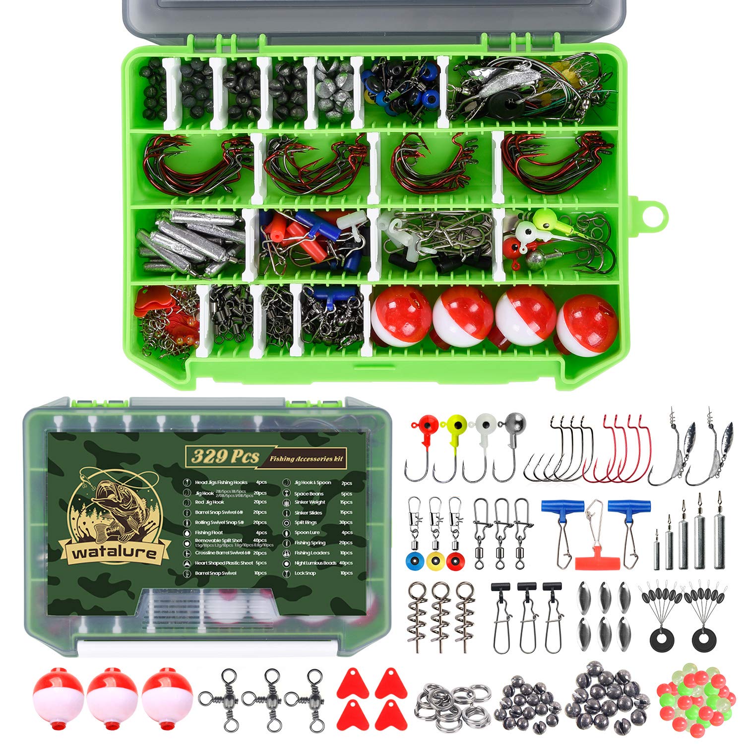 Buy Fishing Accessories Equipment Kit Rig Set Including Sinker Bullet