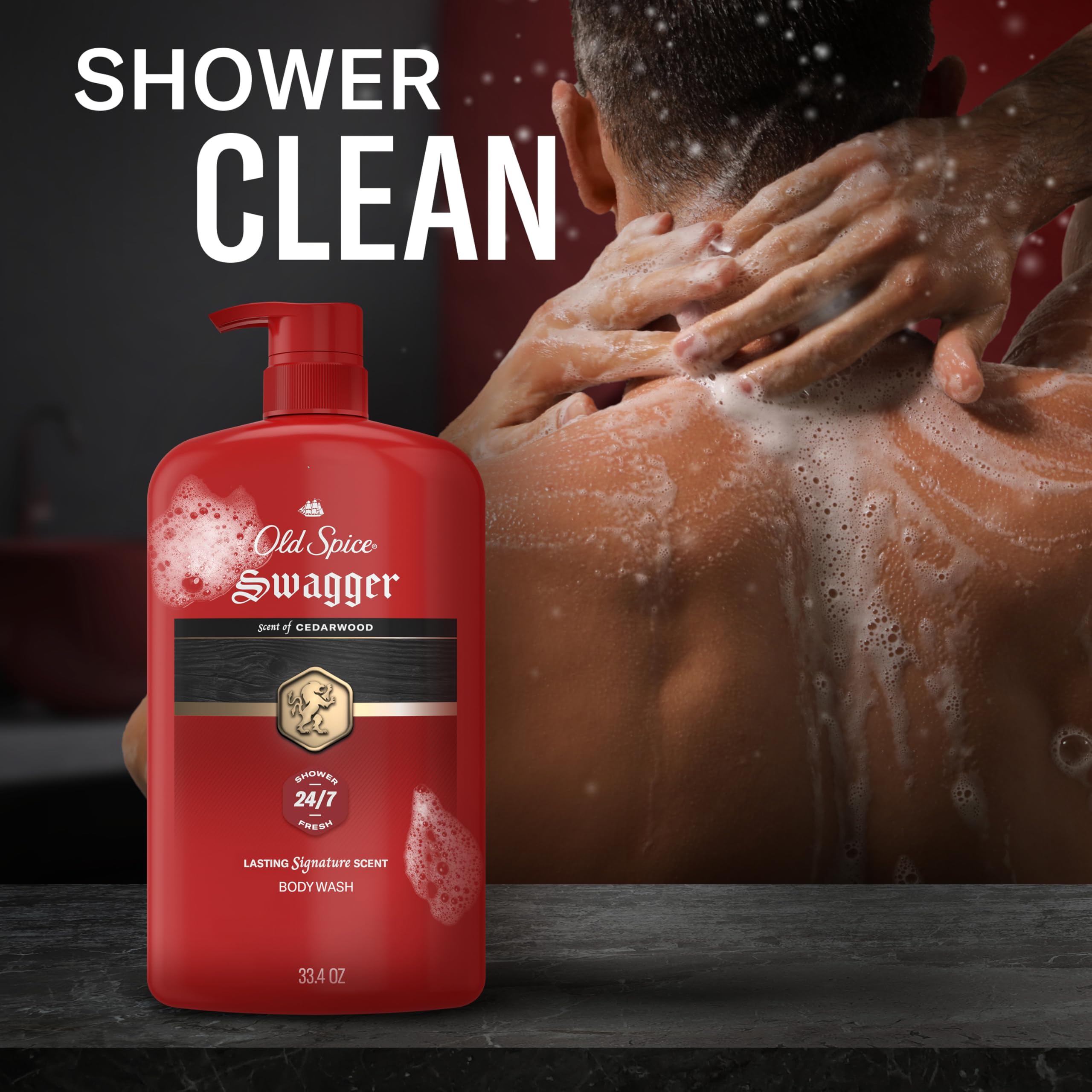 Amazon.com : Old Spice Body Wash for Men, 24/7 Shower Fresh with