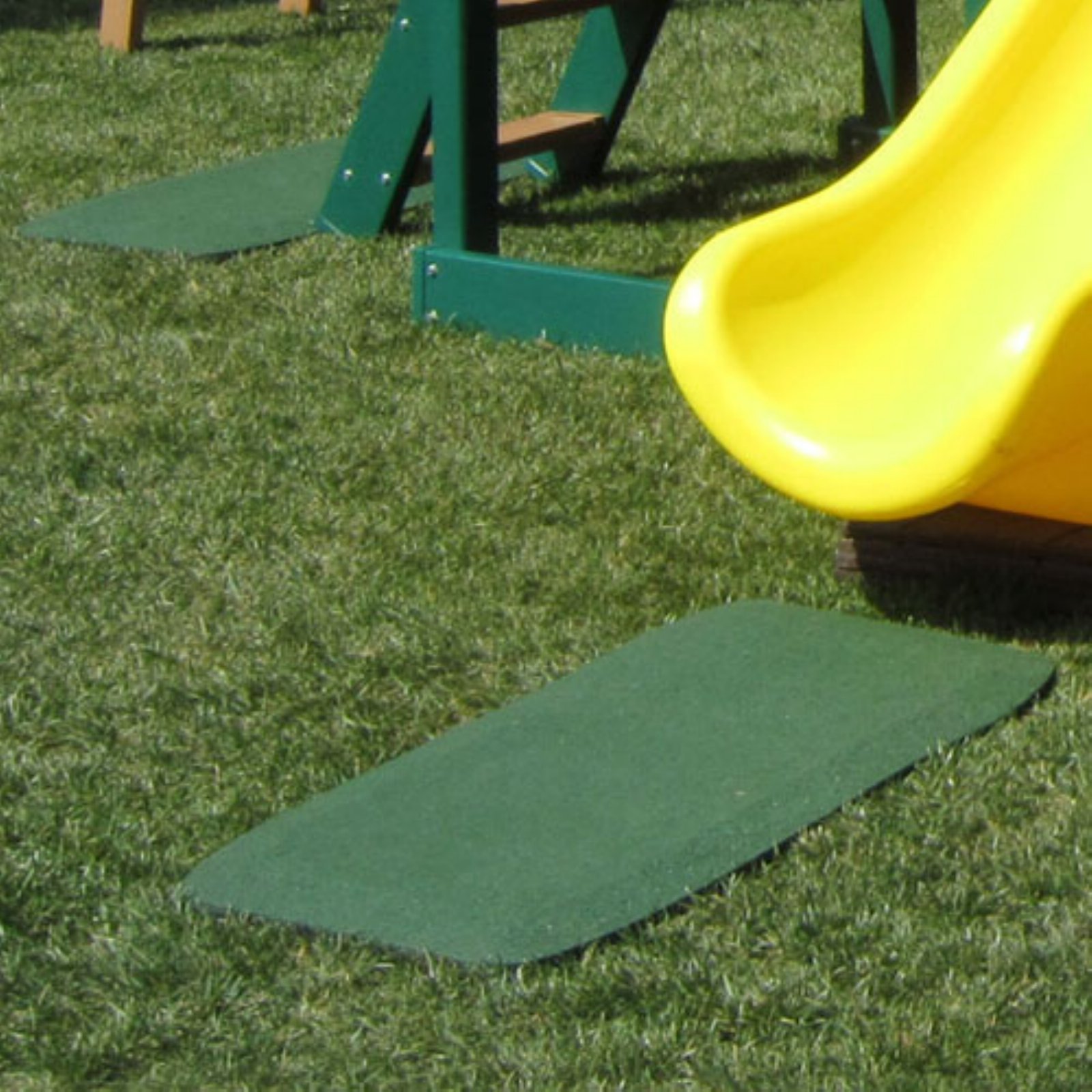 KIDWISE 1.5 Inch Fanny Pads - Blue Rubber Wear Mats (Set of 2)