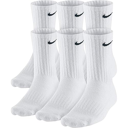 Nike Men's Dri-Fit Training Cotton Cushioned Crew Socks (6 Pair)