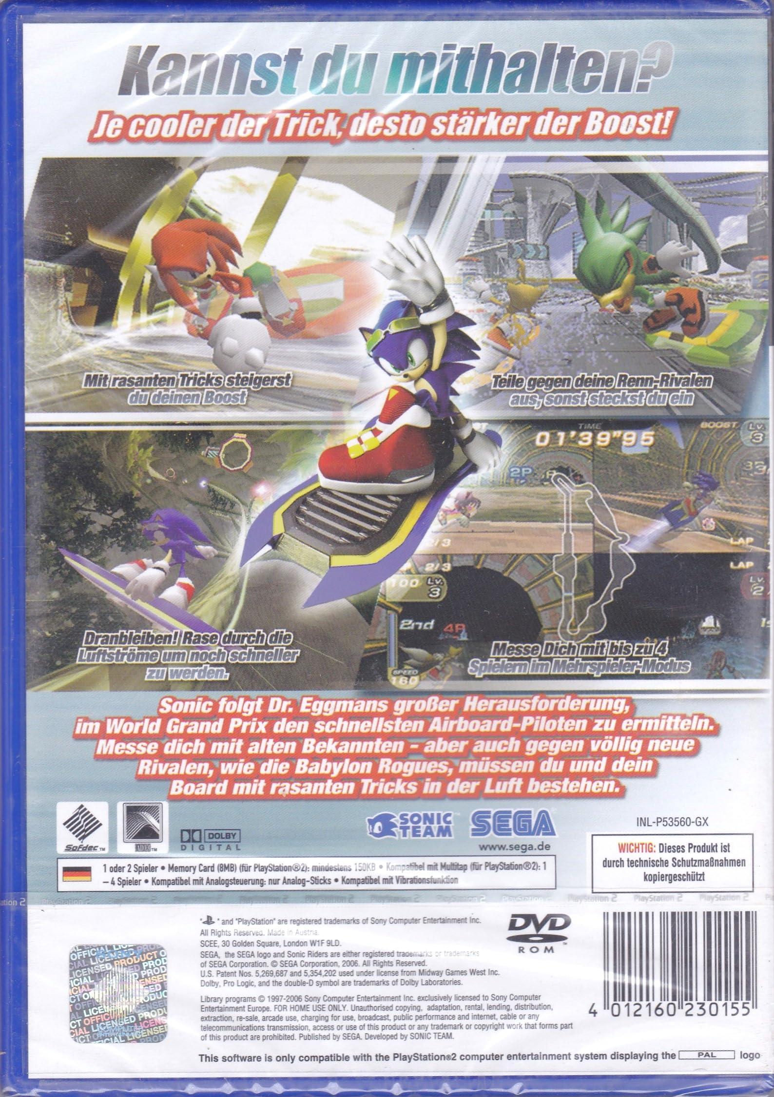 Amazon.com: Sonic Riders : Video Games