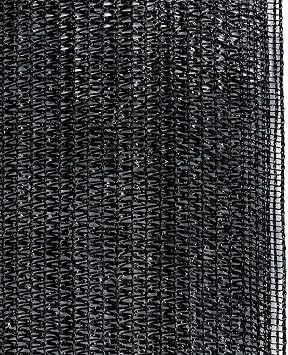 Agfabric 70% Sunblock Shade Cloth Cover with Clips for Plants 6 X 12', Black