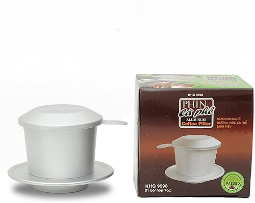 Filtro de café de aluminio vietnamita, vierta sobre el estilo del gotero, fabricante lento del café del goteo