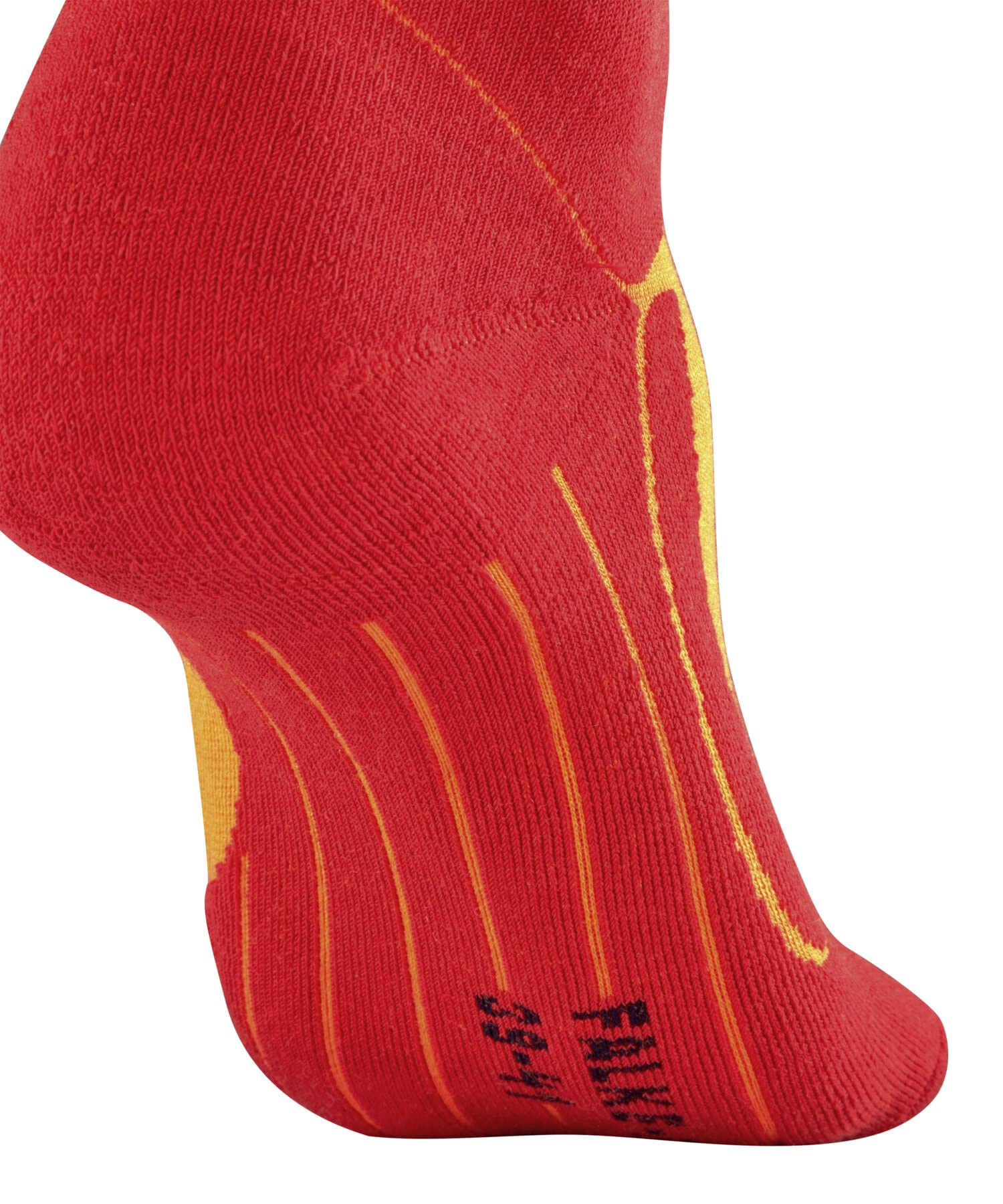 FALKE Skarpety narciarskie SK4 Advanced M Kh Wełna ciepłe cienkie 1 Para Pomarańczowy Flash Orange 42-43