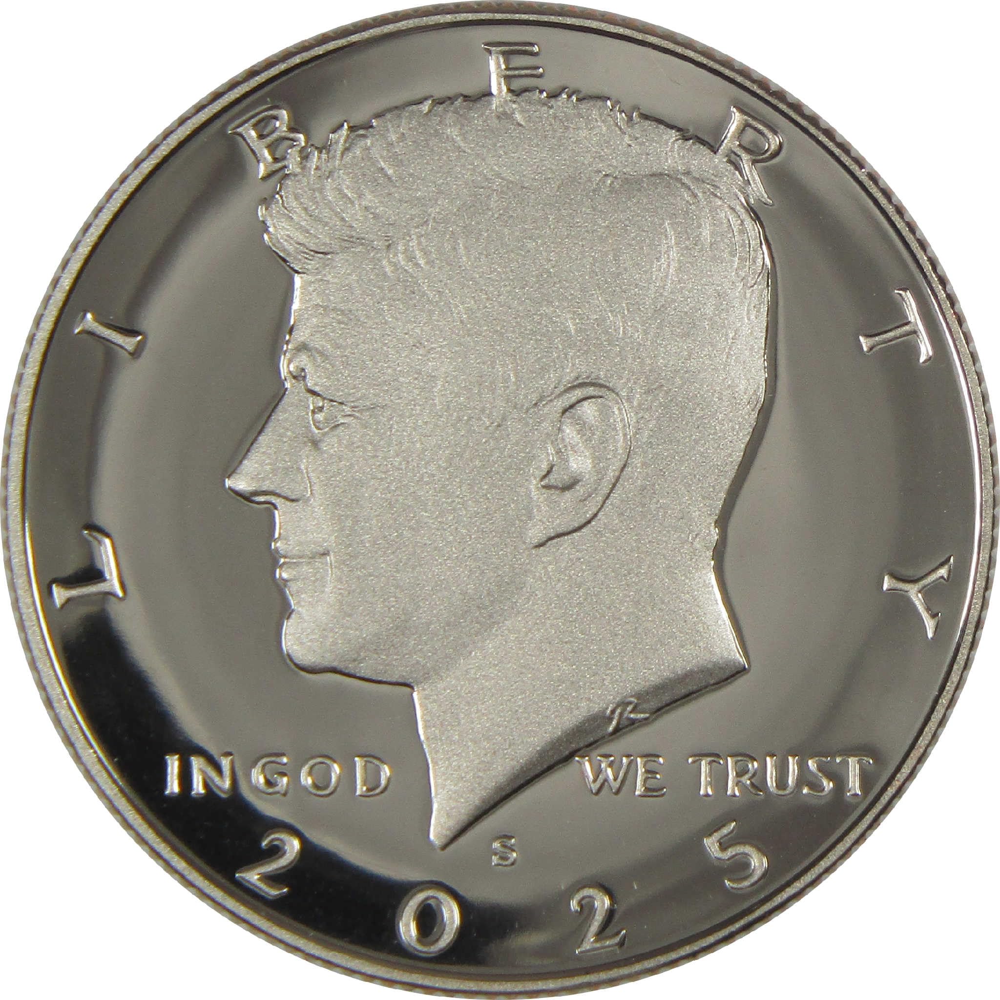 2025 S Kennedy Half Dollar Choice Proof Clad 50c Coin at Amazon's