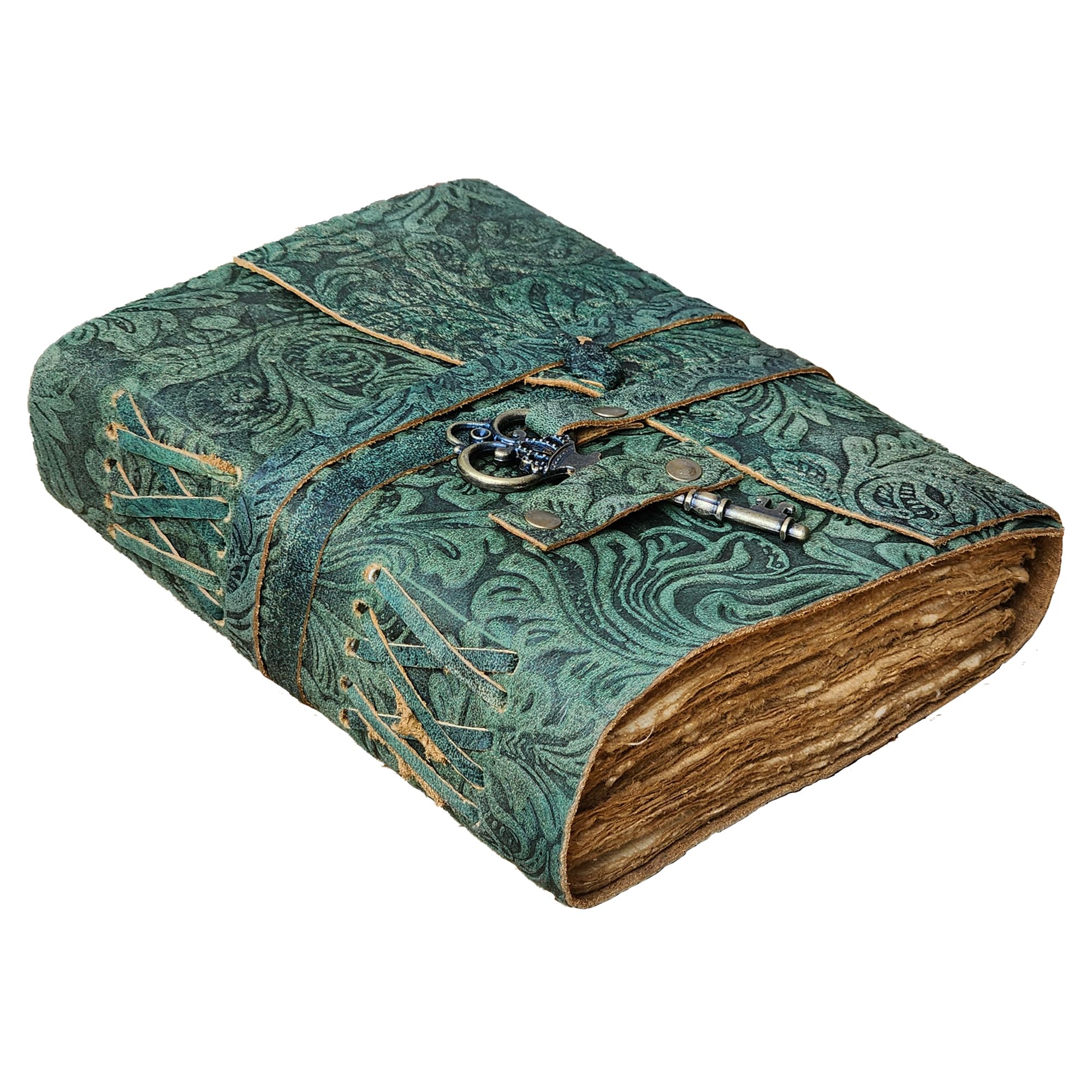 ハンドメイド　飾り本　インテリア　ビンテージ 英国のヴィンテージキャビネット、北欧スタイルのガラス扉の