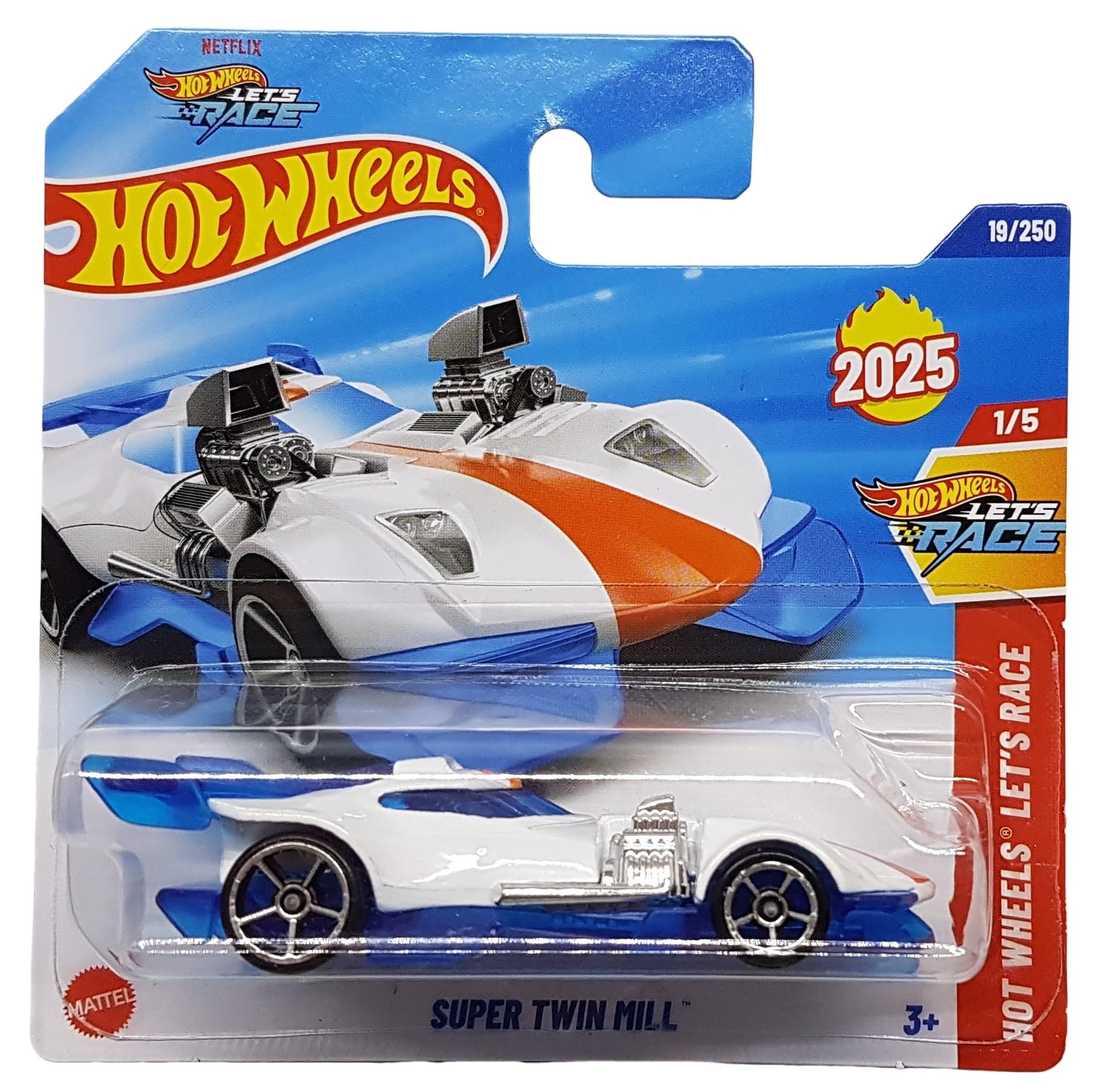 Hot Wheels Single Cars Super Twin Mill HYW12 : Amazon.es: Hogar y