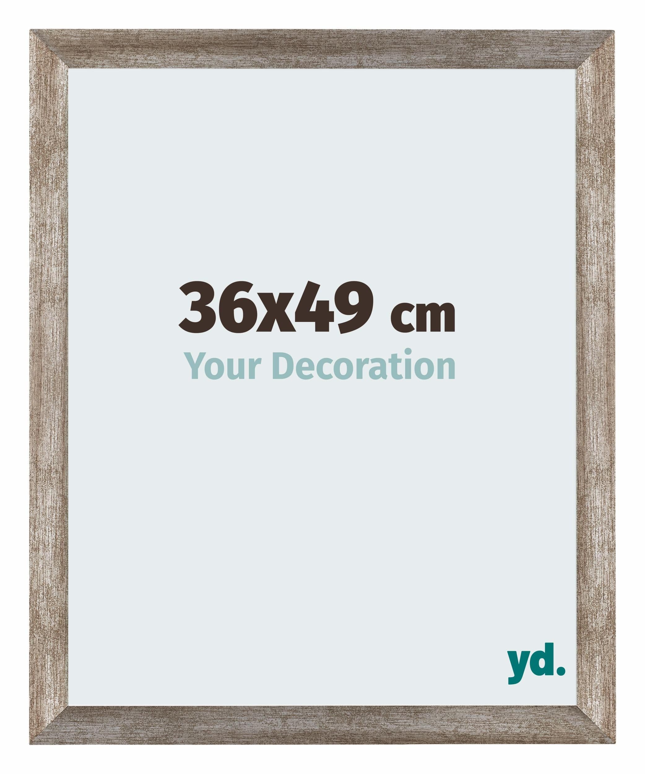 Your Decoration - Puzzle frame 36x49 - Metal Vintage - Puzzle frame 500-1000 Pieces - MDF Photoframe - Mura