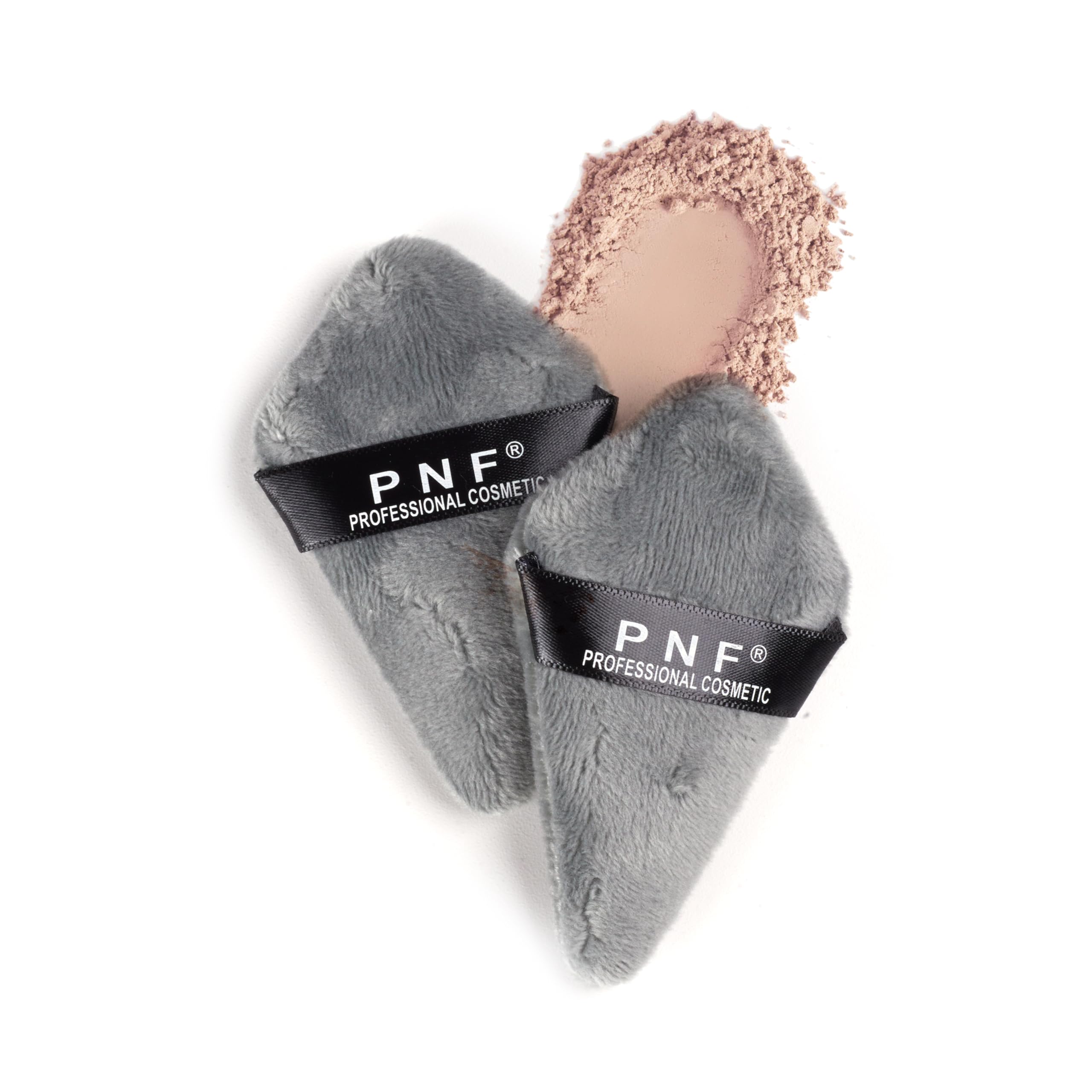 PNF PROFESSIONAL Long Triangle Shape Makeup Sponge Puff, Total Coverage Blending Sponge, Latex-Free Foundation Sponge Puff Wet and Dry Dual Use,for All Types of Skin (Multicolored, 2 Pcs)-image-25