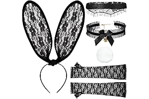 Women's Playboy Bunny Costume Accessories Set