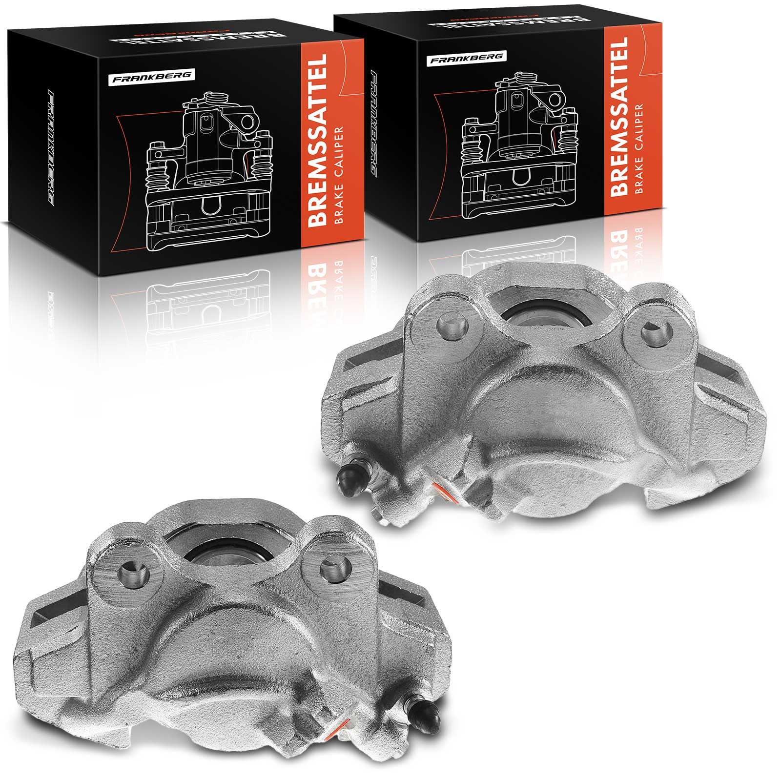 Frankberg 2x Pinza Freno Posteriore Sinistra Destra Compatibile con Defender Cabrio L316 Defender Pick-up L316 Defender Station Wagon L316 Replace# STC1268
