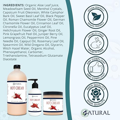 Miniatura 6 de Crema caliente orgánica, crema para celulitis, crema adelgazante muscular, alivio del dolor, envolturas corporales, grasa del vientre, reafirmante y