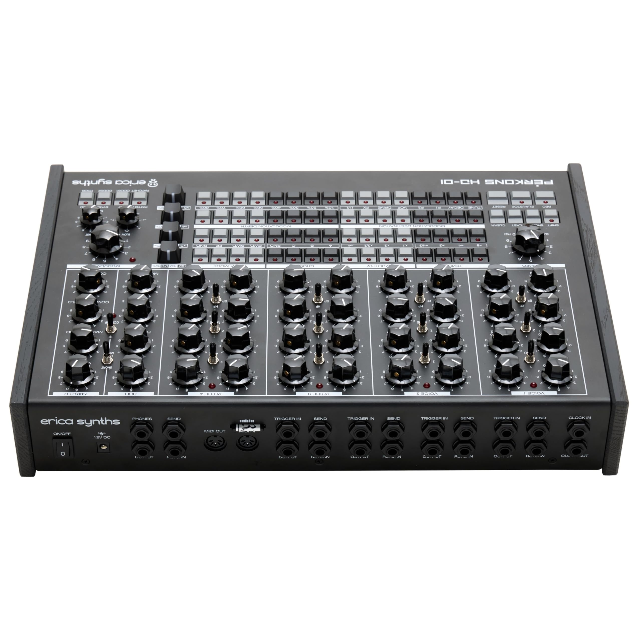 Erica Synths Perkons HD-01 Black - Drum machine