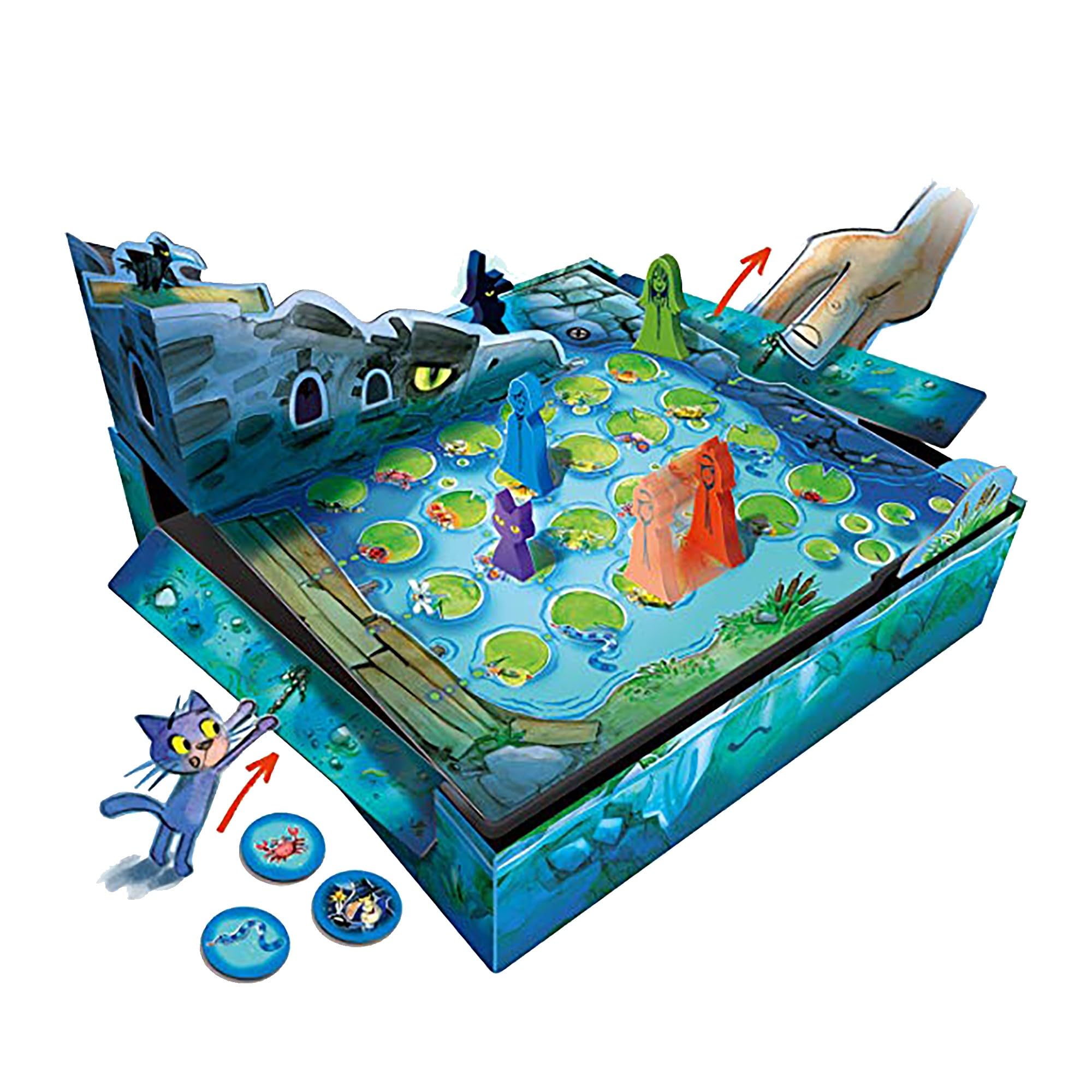 Amazon | ボードゲーム 不思議なマジカルレイク | ボードゲーム | おもちゃ