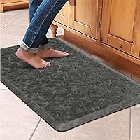 Vista 17 de WISELIFE Alfombra de Cocina Acolchada Anti Fatiga, 17.3"x39", Alfombra de Piso Gruesa Antideslizante Impermeable, Alfombras y Tapetes de Cocina