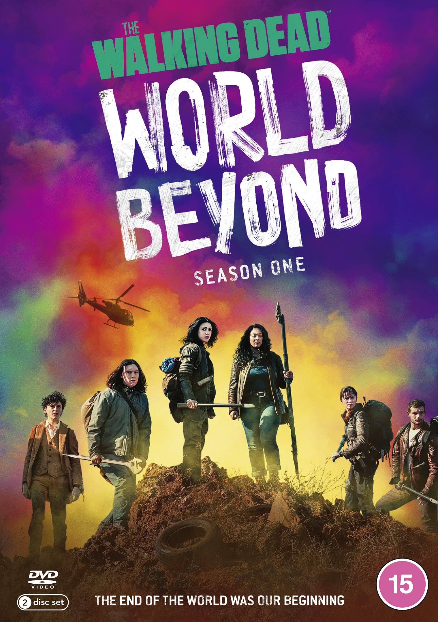 The Walking Dead: World Beyond Season 1 (DVD) NEW - Nico Tortorella Nicolas acor