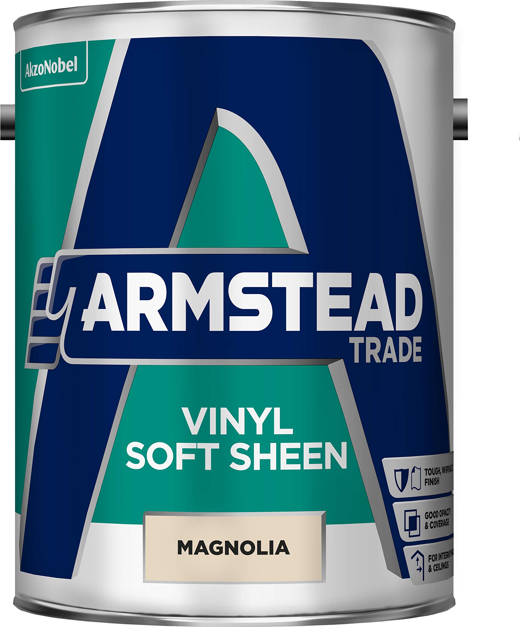 Armstead Trade Vinyl Soft Sheen Paint Magnolia 5L