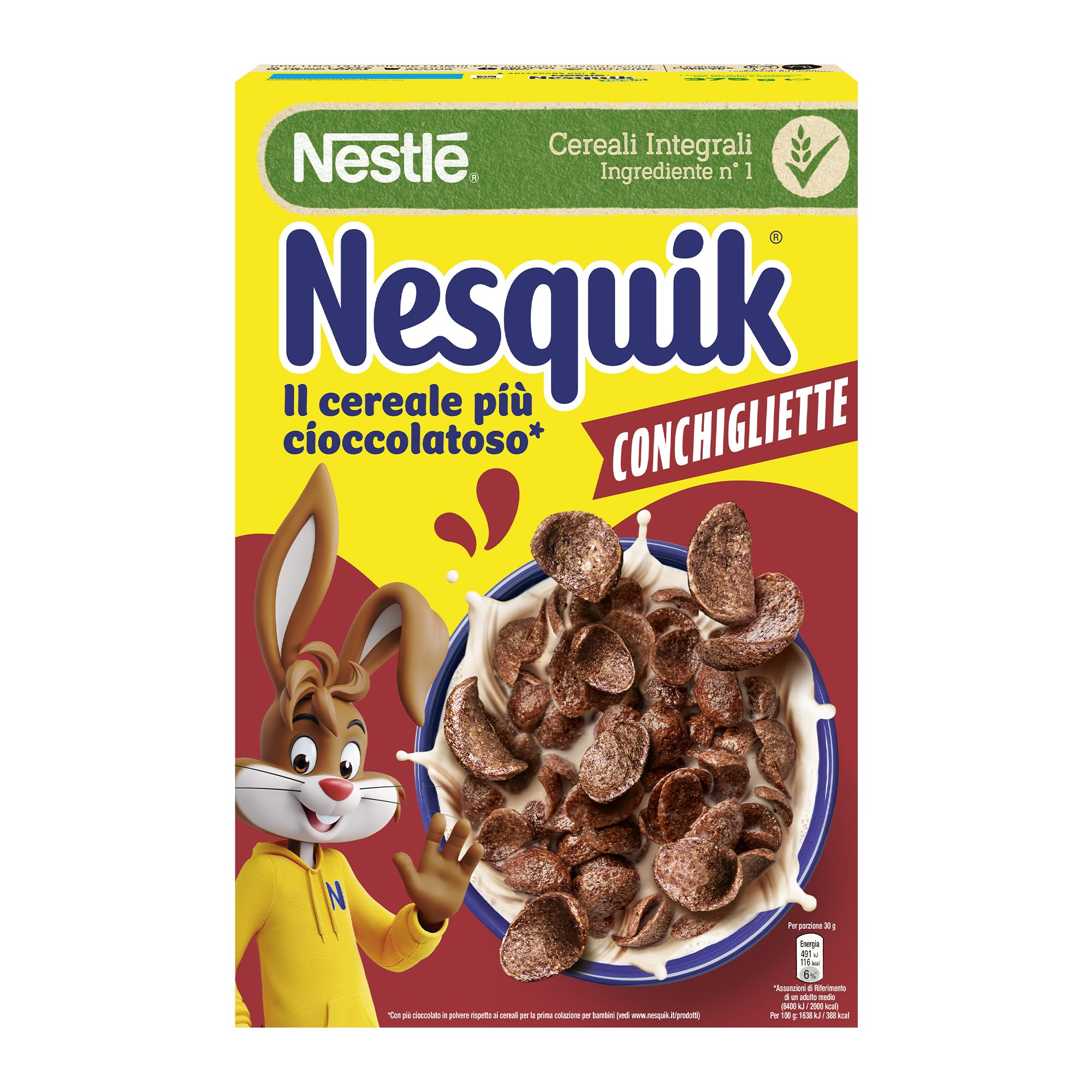 NESQUIK Conchigliette con Cereali Integrali e Cacao 375g
