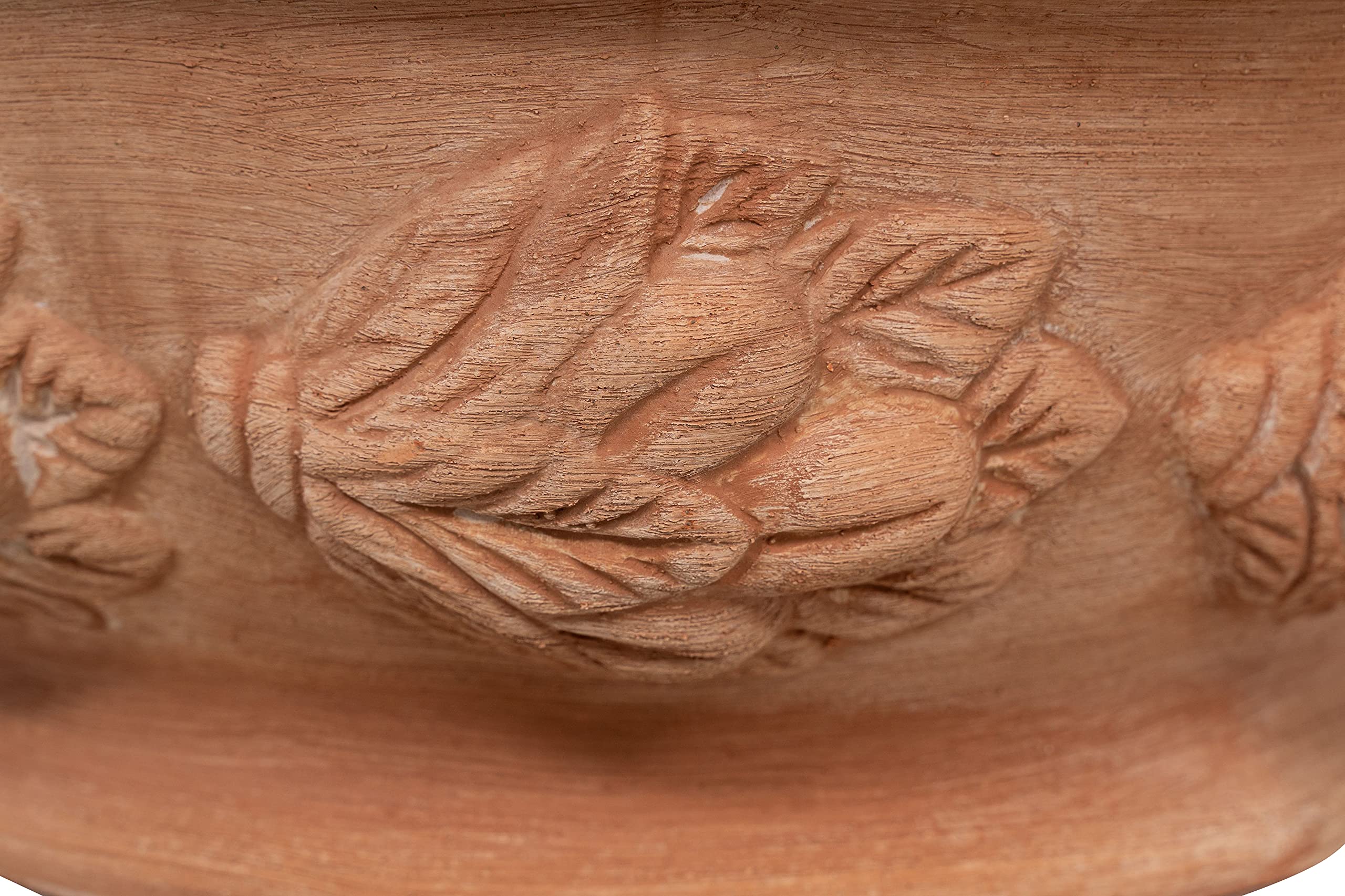 Biscottini Vaso in terracotta artigianale | vaso terracotta 50x23x50 cm | Vaso per esterno